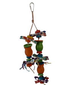 Adventure Bound Candle Cup Feast Parrot Toy